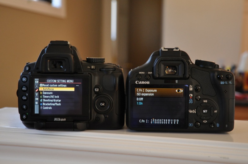Illustration for article titled Canon Rebel T1i vs Nikon D5000: Entry-Level DSLR Battlemodo